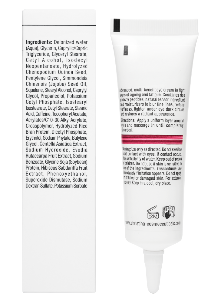 Line Repair Glow Light Capture Eye Cream - Крем для кожи вокруг глаз «Сияющий взгляд», 30 мл — изображение 3