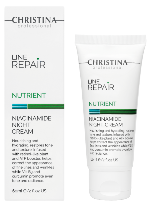 Line Repair Nutrient Niacinamide Night Cream Восстанавливающий ночной крем, 60 мл