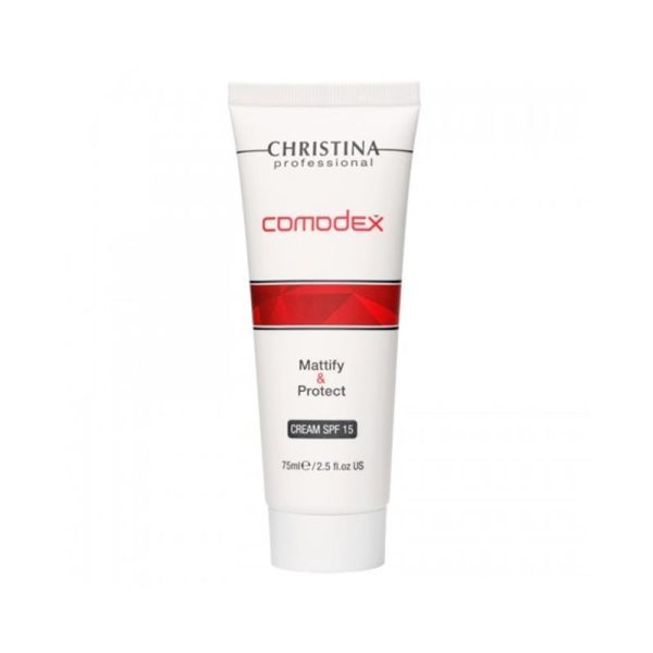 COMODEX - Mattify & Protect Cream SPF-15 - Крем для лица "Матирование и защита" с SPF-15, 75мл.