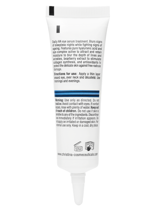 Line Repair Hydra HA Eye & Neck Serum - Сыворотка для кожи вокруг глаз и шеи с гиалуроновой кислотой, 30 мл